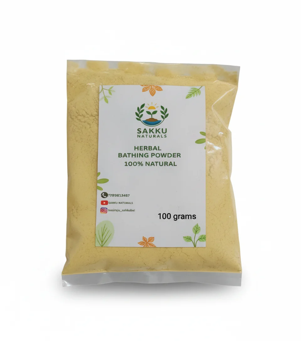 Sakku Naturals Herbal Bathing Powder