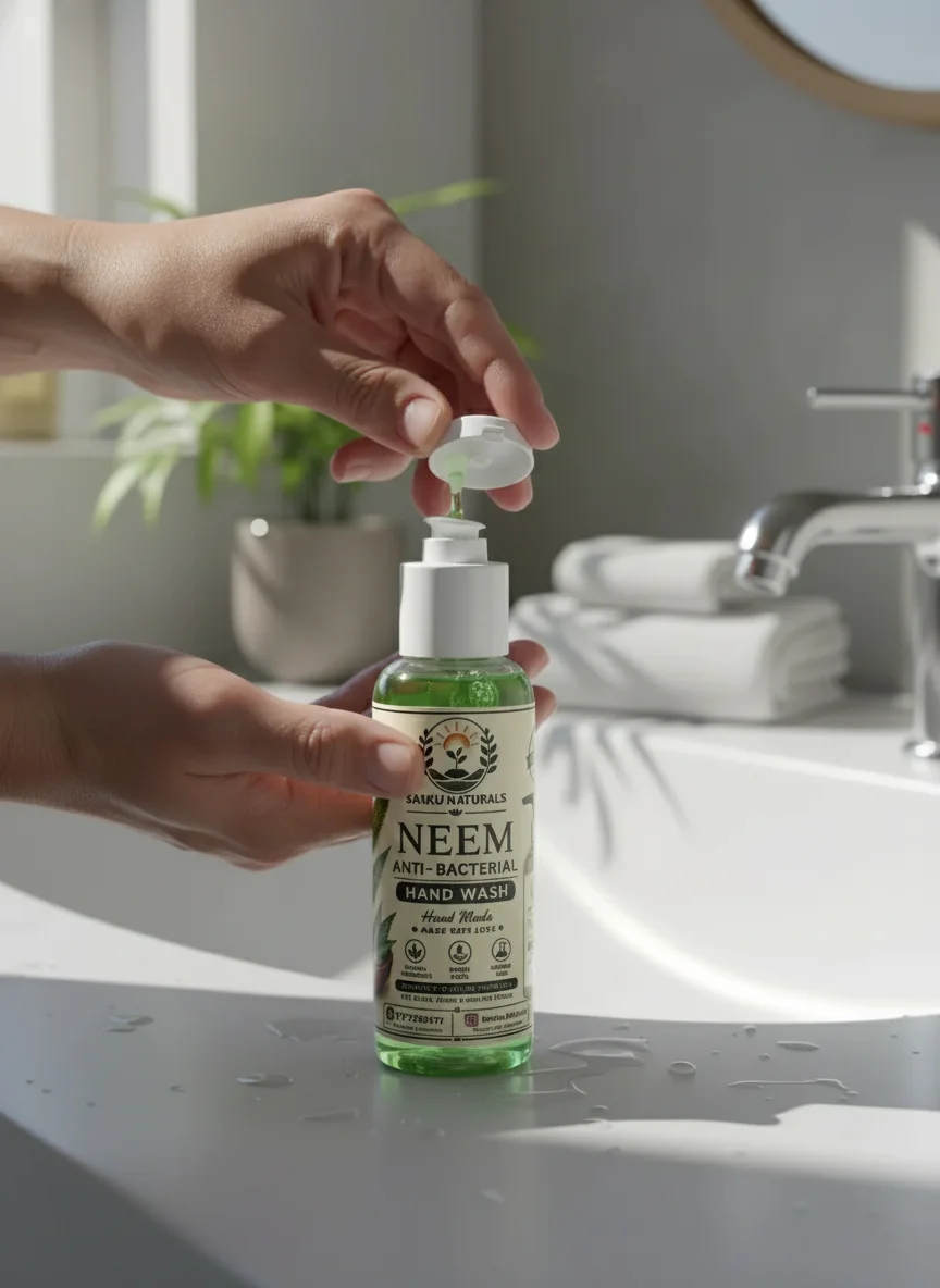 Sakku Naturals Neem Anti-Bacterial Hand Wash 50 Ml thumbnail 2