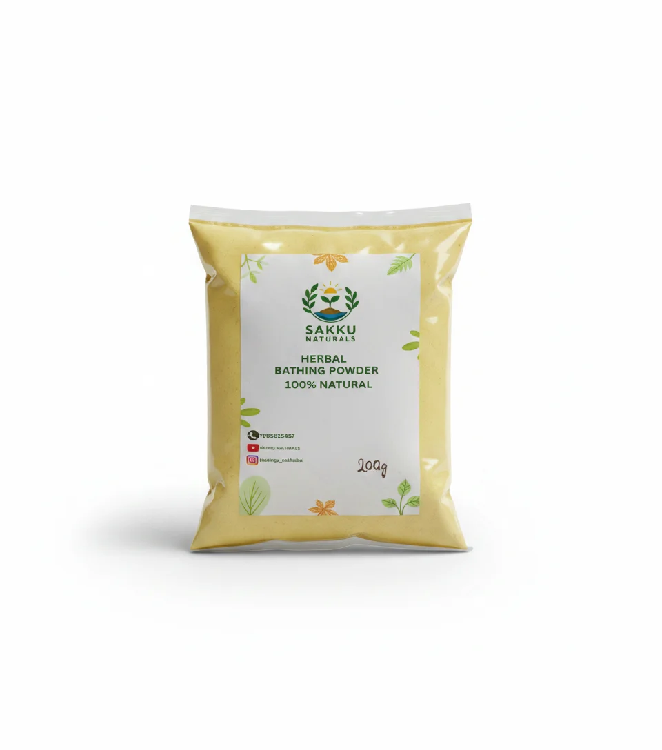 Sakku Naturals Herbal Bathing Powder