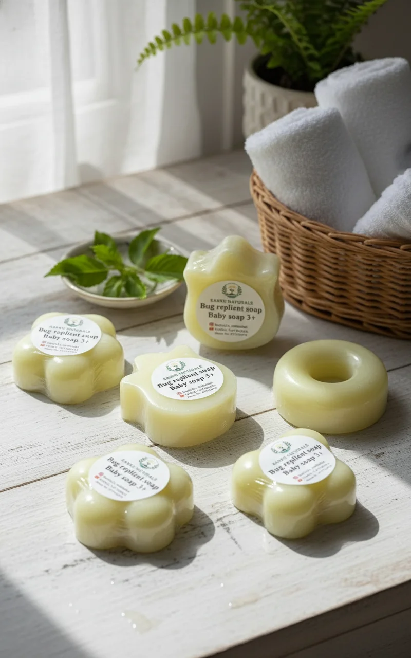 Sakku Naturals Bug Repellent Baby Soap
