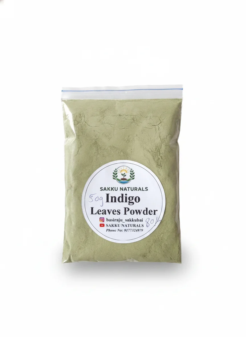 Sakku Naturals Indigo Leaves Powder 50g