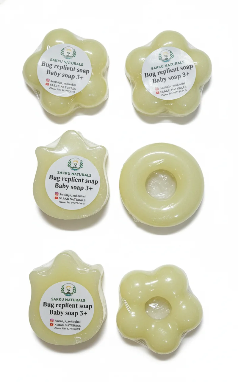 Sakku Naturals Bug Repellent Baby Soap