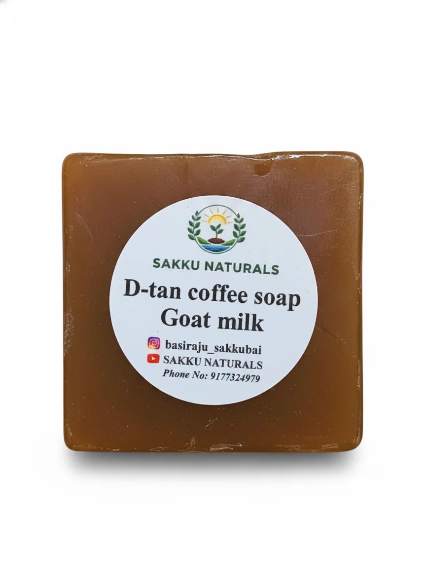 D-tan Coffee Soap Goat Milk