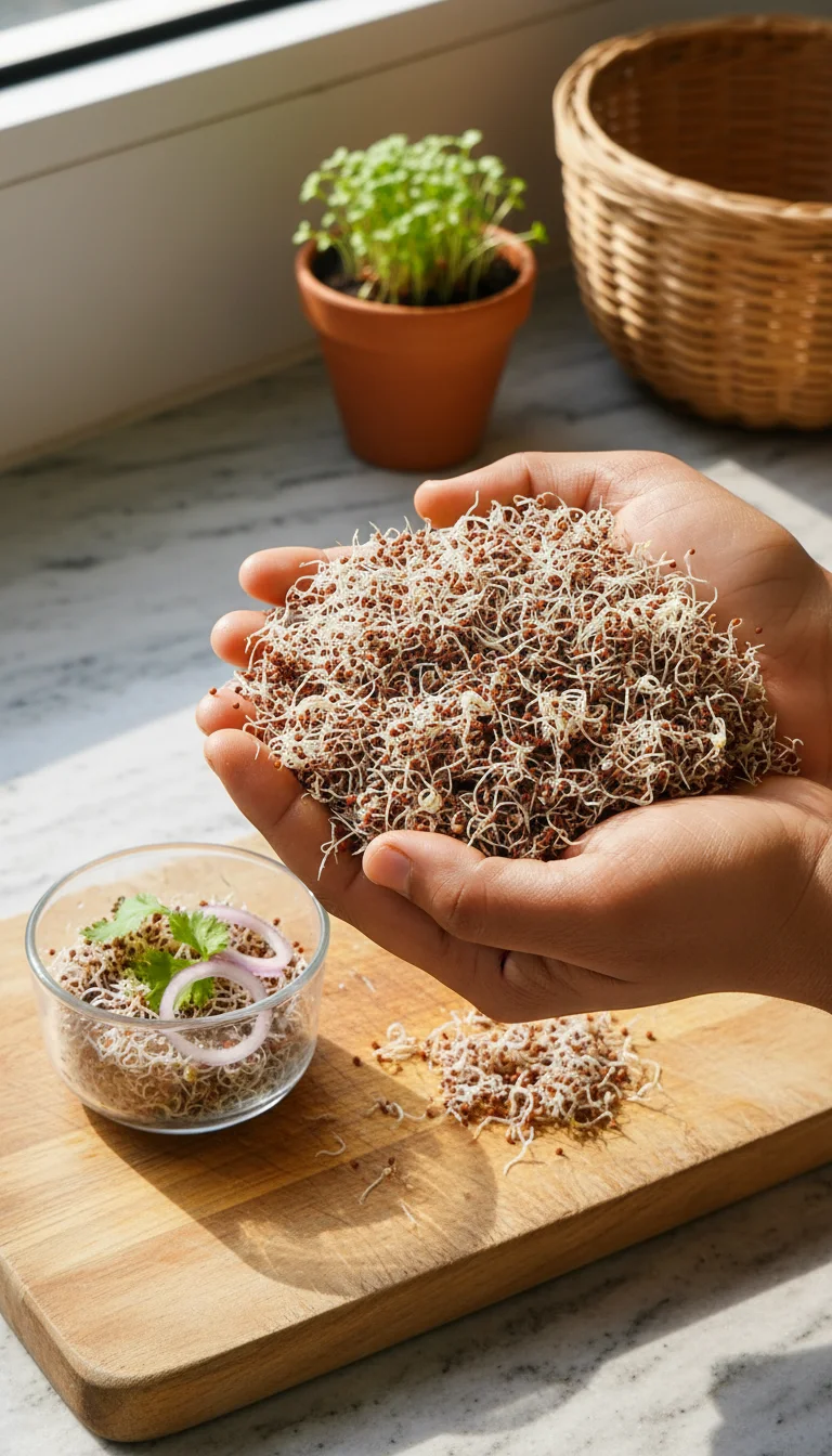 Sprouted Ragi Powder