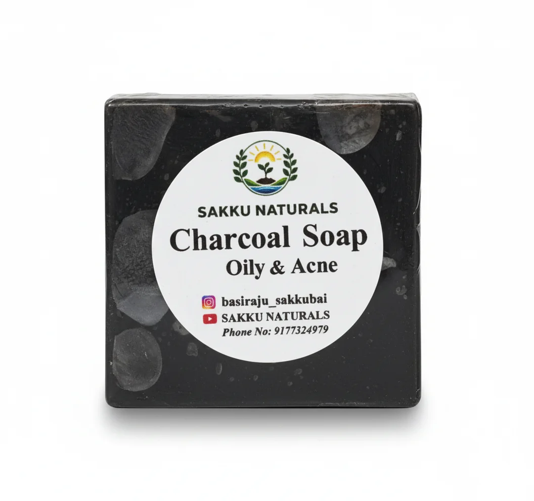 Activated Charcoal Cleansing Soap Bar 75 Grams thumbnail 1
