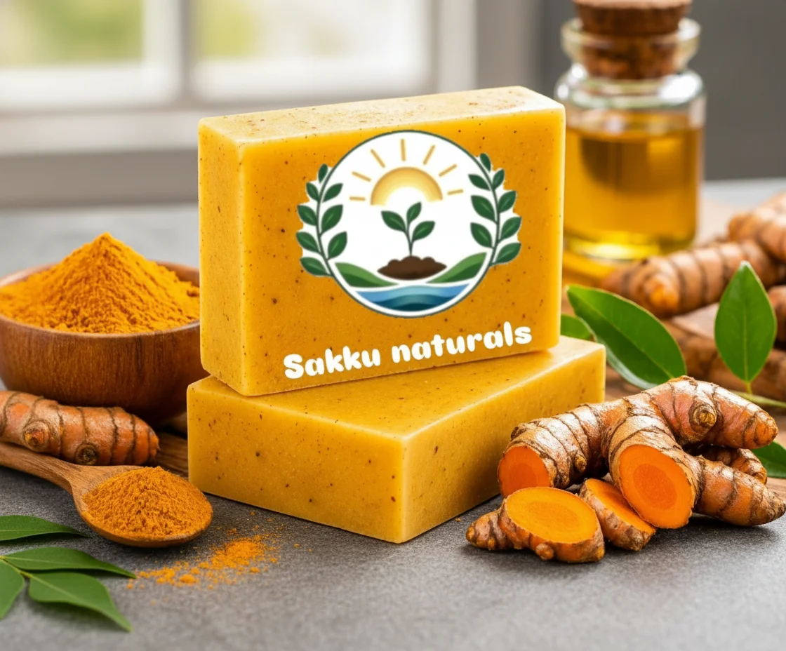 Sakku Naturals Turmeric Soap Bar thumbnail 2