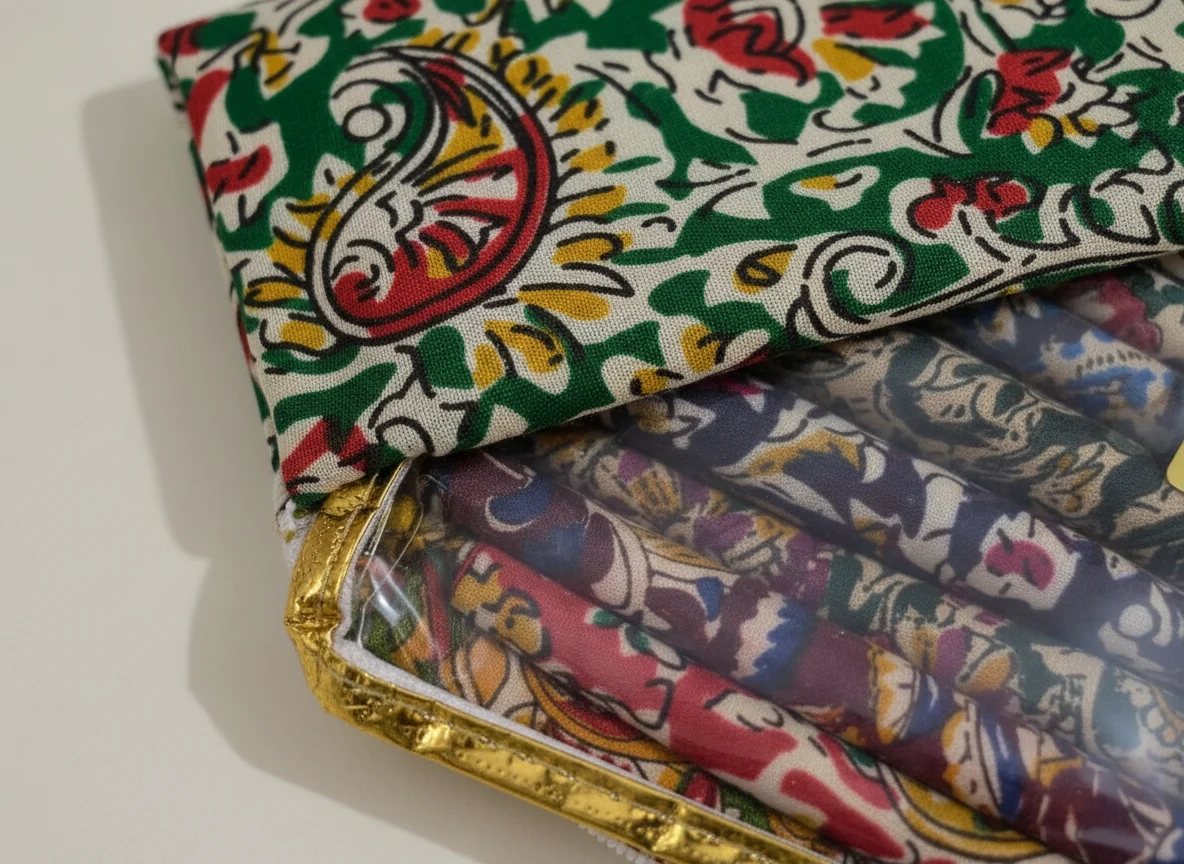 Bhagwati Fab Raju Cotton Printed Fabric - Assorted Designs (1 Meter) Blouse Piece 3