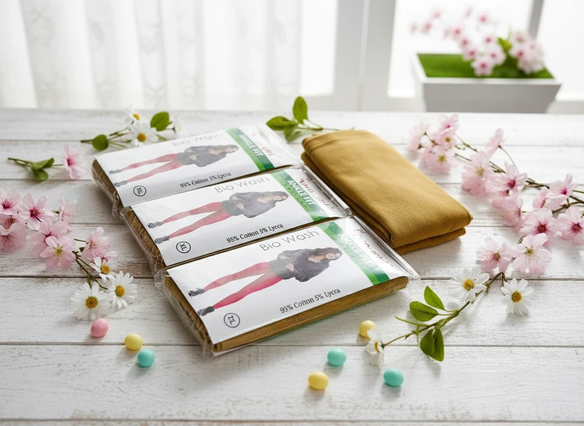 Natty Girl Ankle Fit Bio Wash Leggings Golden Beige 2