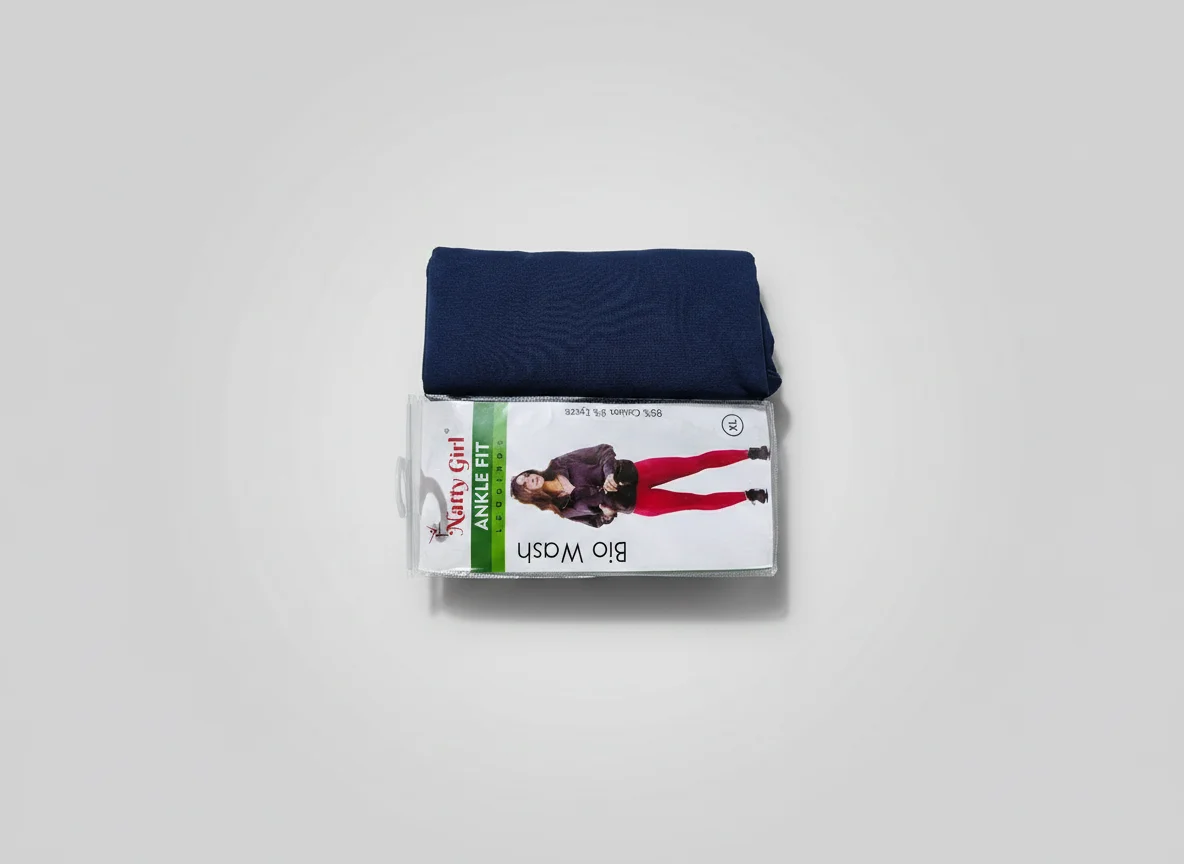 Natty Girl Ankle Fit Bio Wash Leggings Dark Blue 2