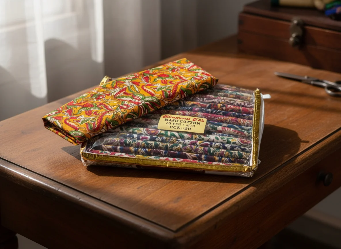 Bhagwati Fab Raju Cotton Printed Fabric Blouse Piece 1 Meter 1