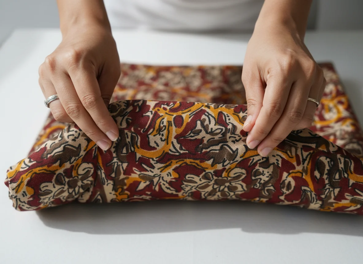 Premium Printed Cotton Fabric – Multi Color Floral Design (Soft & Lightweight) 5