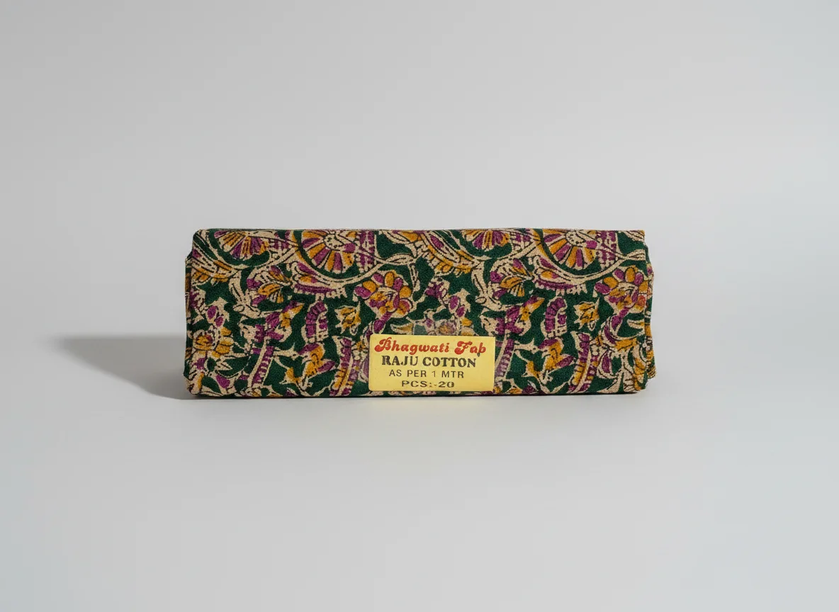 Bhagwati Fab Raju Cotton Printed Fabric Blouse Piece 4