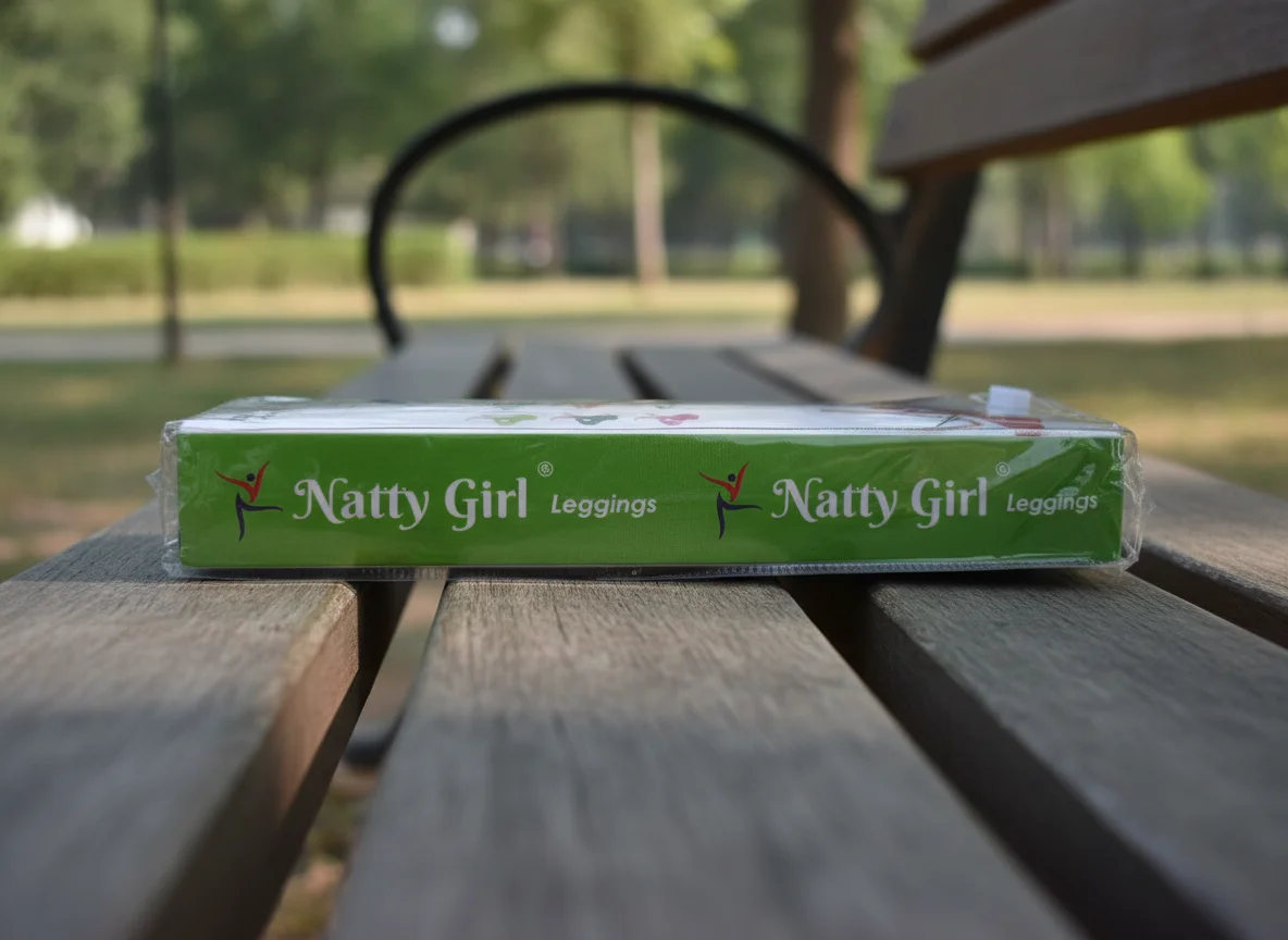 Natty Girl Ankle Fit Bio Wash Leggings Dark Blue 3