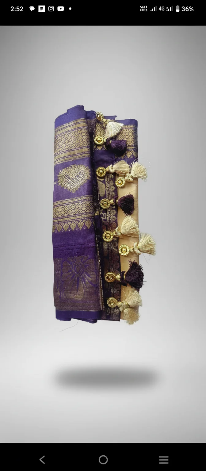 Wedding Special Saree Tassels Attaching service And product thumbnail 4