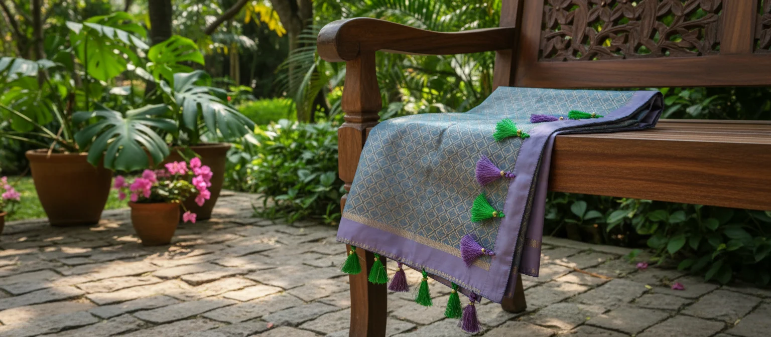 Elegant Saree Pallu baby kuchu Tassels Customized service thumbnail 2