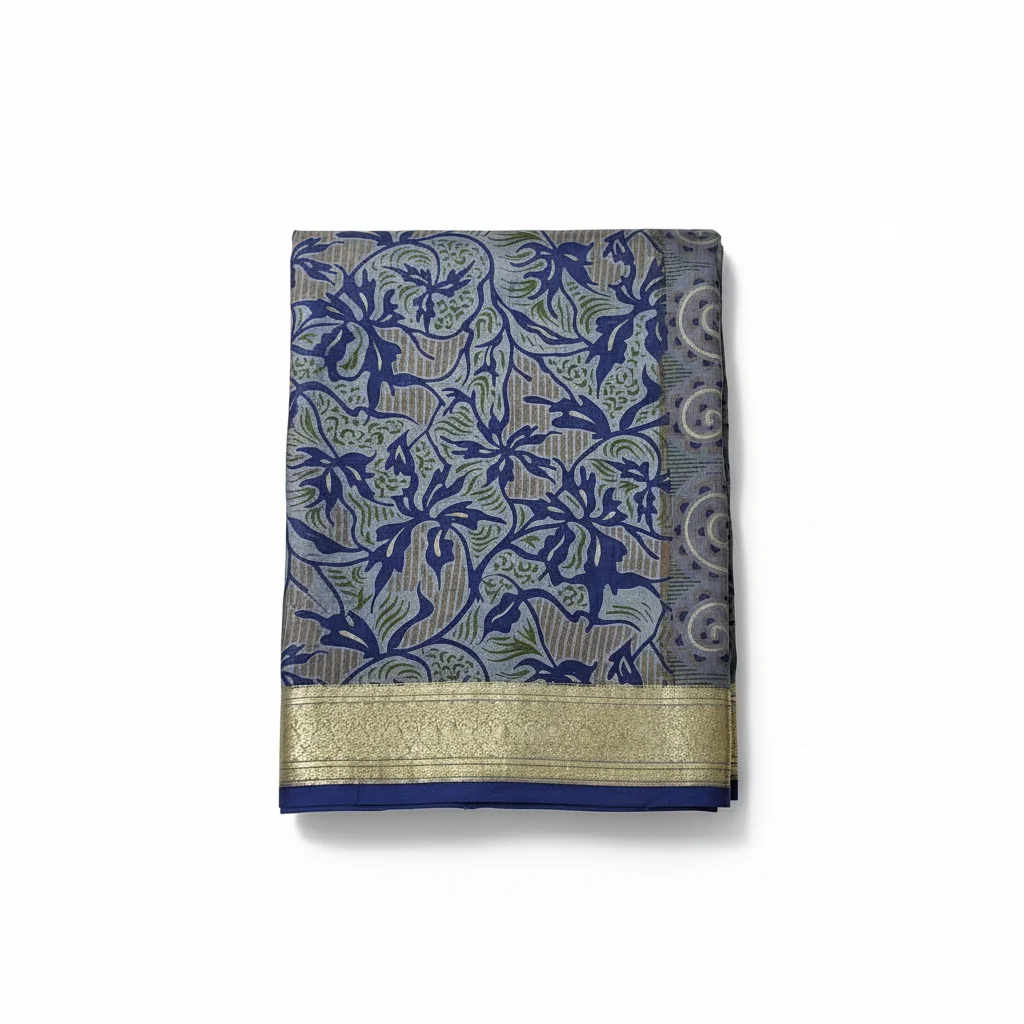 Pure Silk Saree 100 Count thumbnail 4