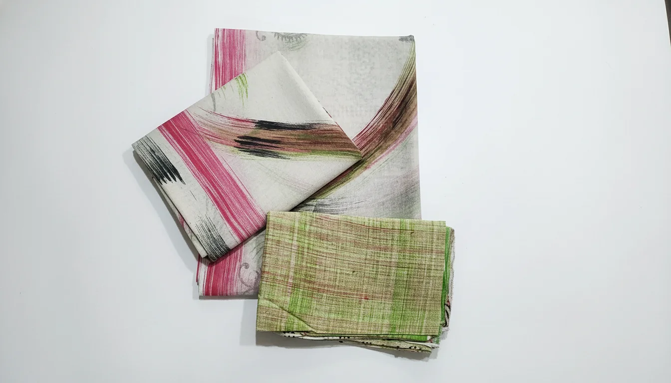 White Organdi Saree With  Brush పెయింట్. 1