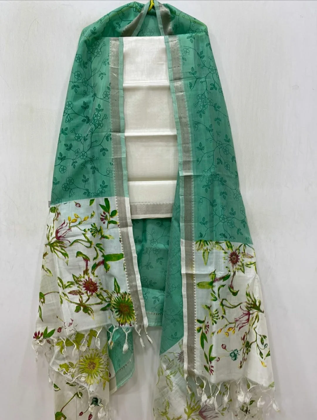 Mangalagiri pattu dress meterials 5