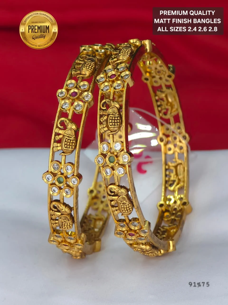 Matt finish bangles 2