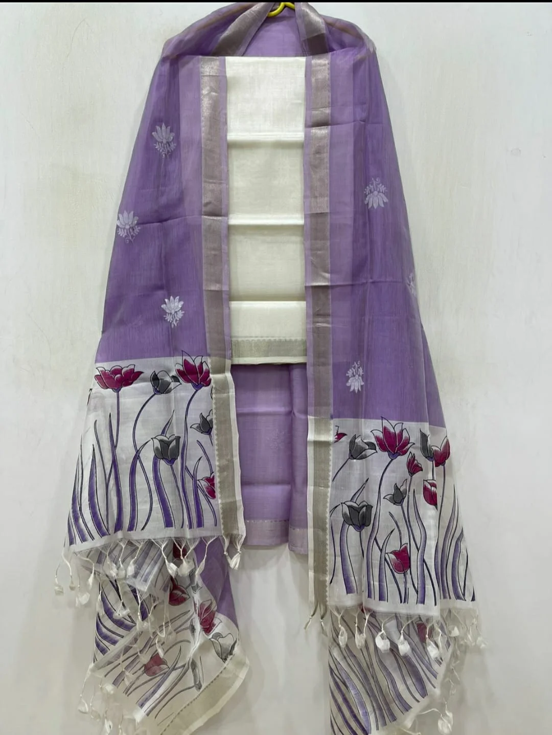 Mangalagiri pattu dress meterials 4