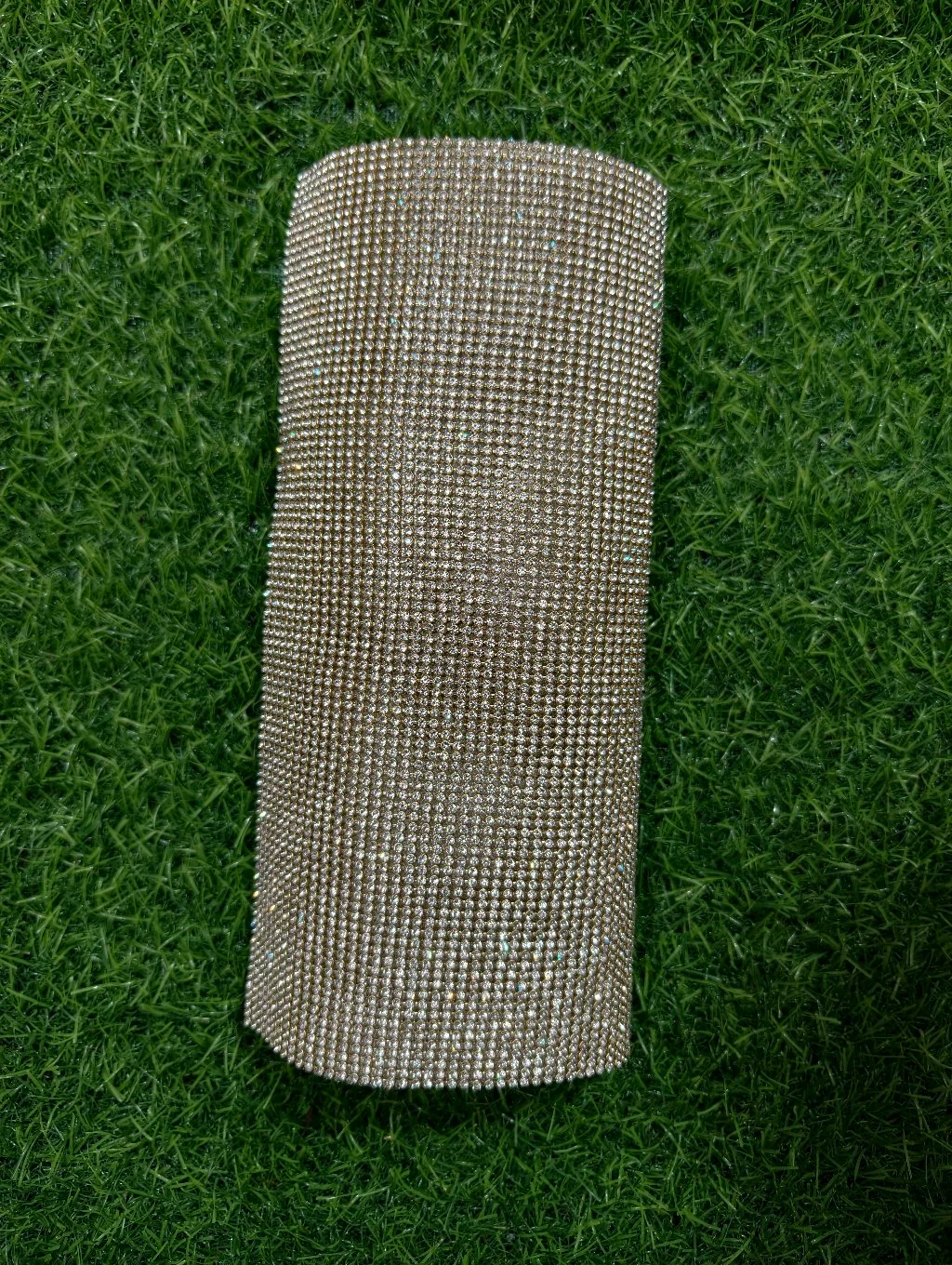 Gold Rhinestone Crystal Mesh Trim 2 Lains thumbnail 5