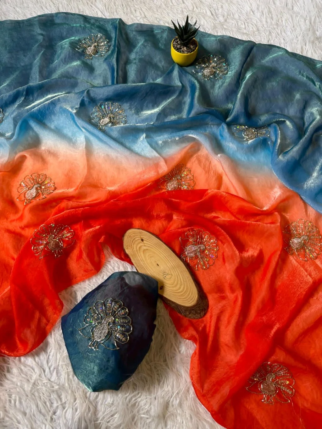 Soft Space silk Saree 6