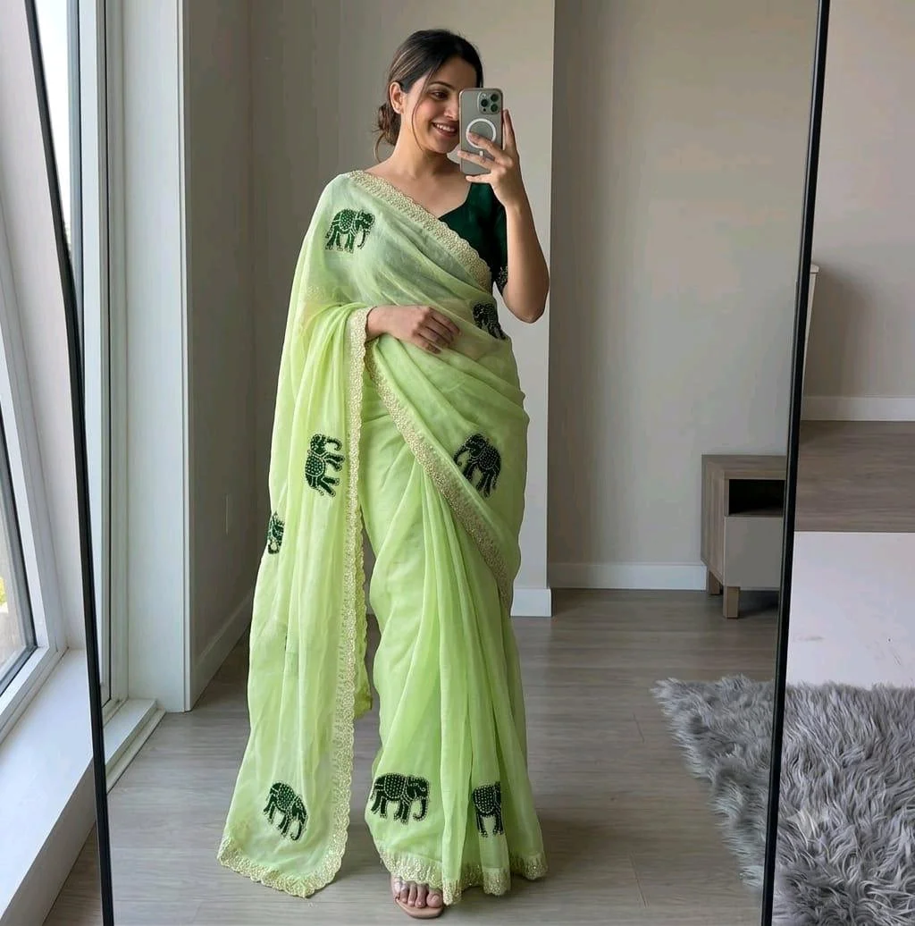 Chiffon Sarees 10