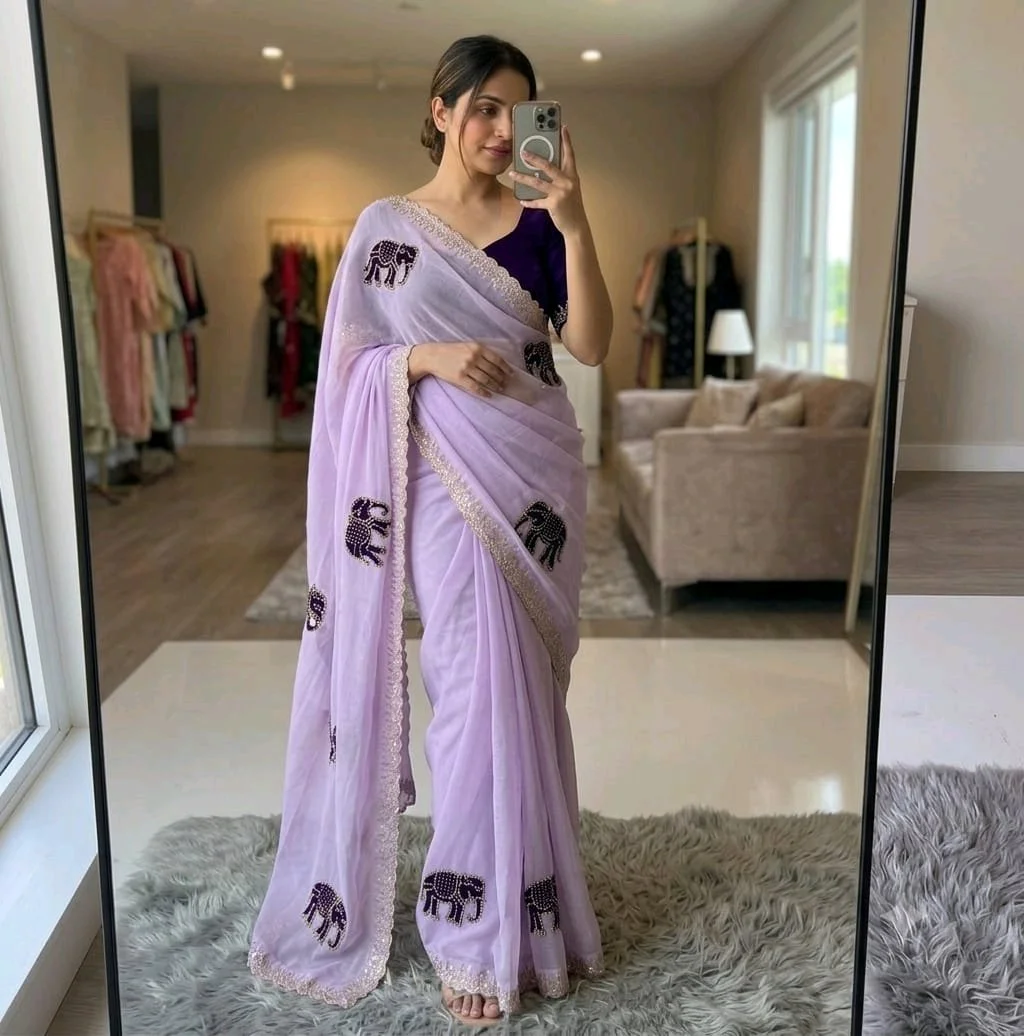 Chiffon Sarees 8