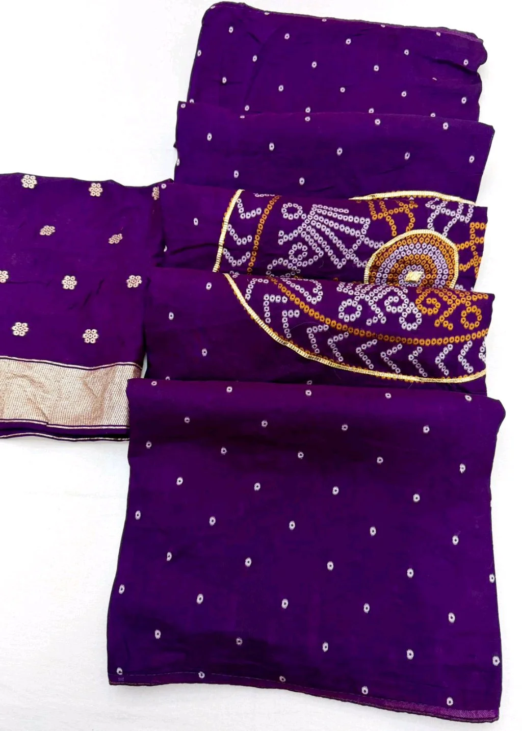 Soft Maslin Saree 4