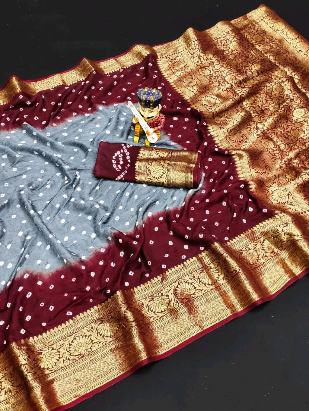 KANJIVARAM BANDHANI COLLECTION thumbnail 3