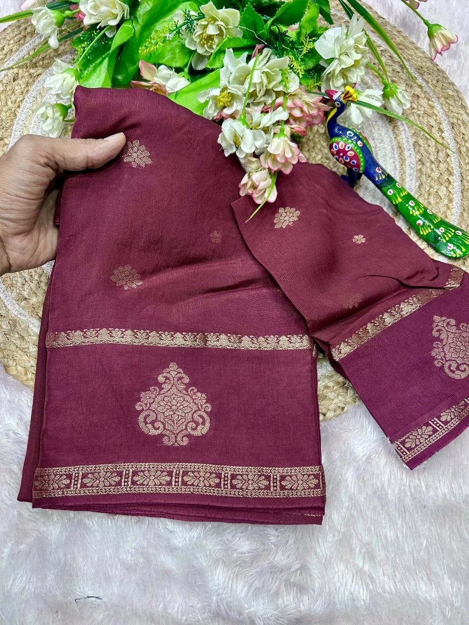 Muslin Silk Saree 4