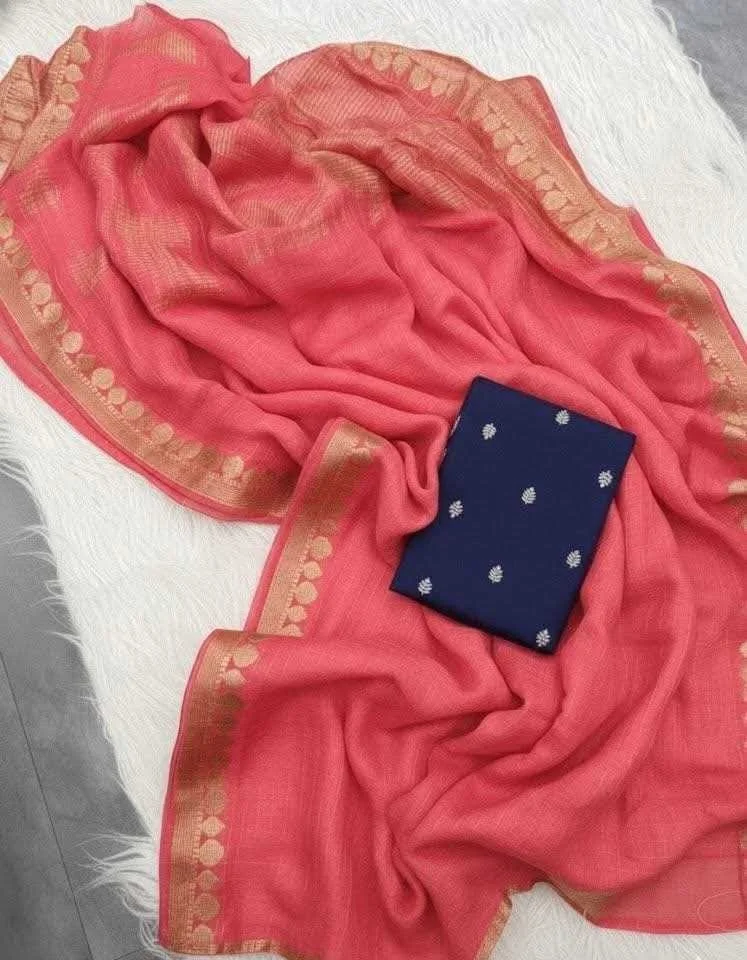 PURE VISCOSE GEORGETTE saree 7