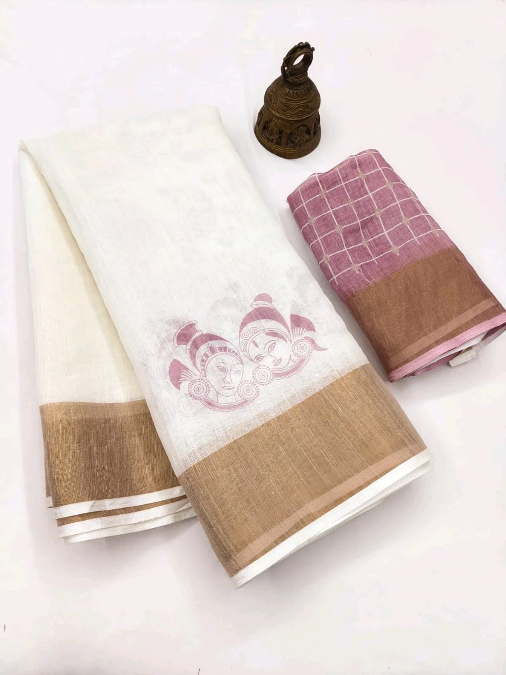 Premium Linen Sarees 1