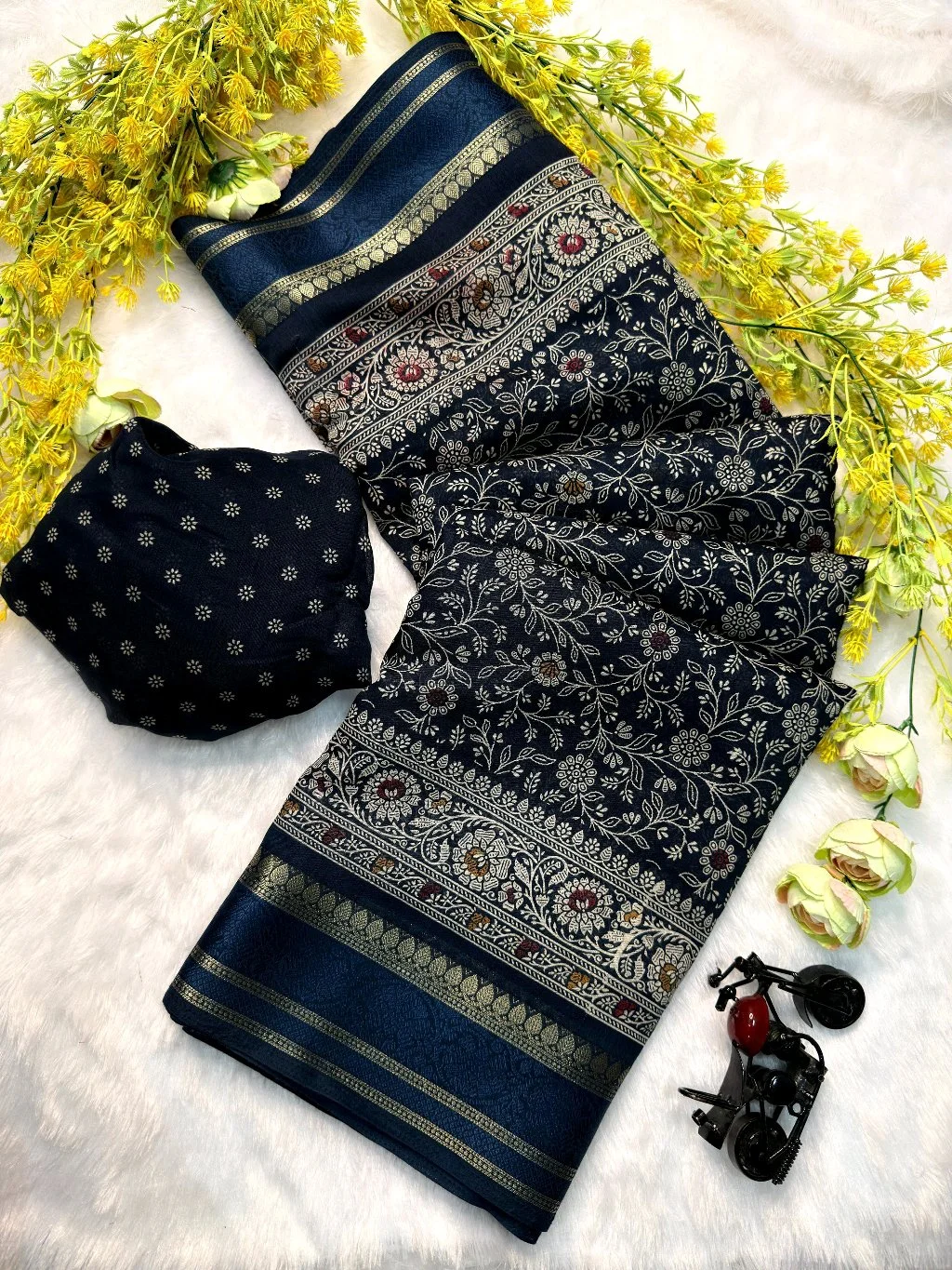 Soft Cotton Silk Sarees thumbnail 5