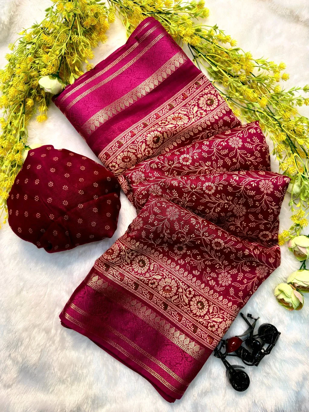 Soft Cotton Silk Sarees thumbnail 3