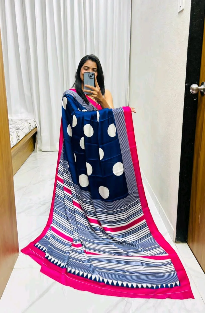 Ajrakh Gajji Bandhej Sarees thumbnail 8