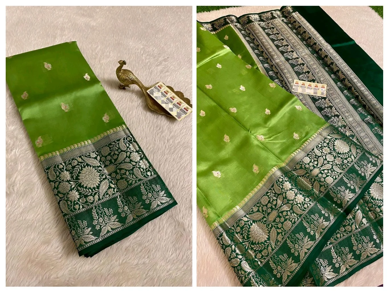KATAN RAW MANGO SILK SAREES 6