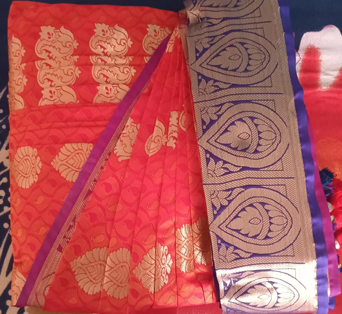 krish pleats saree  Pre-pleating service 5