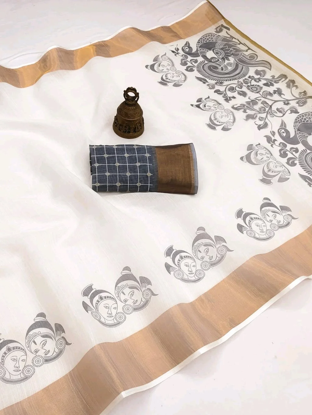 Premium Linen Sarees 5