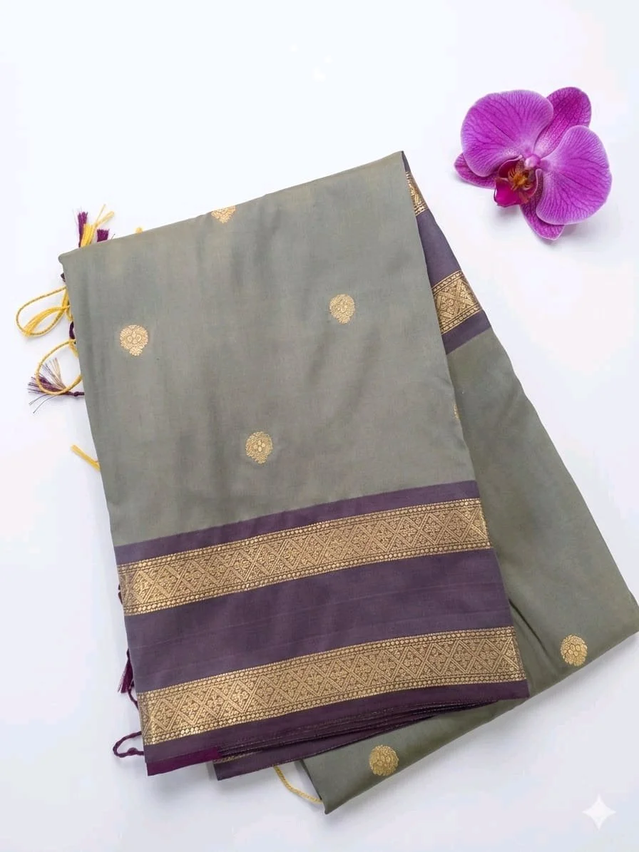 Semi Katan Soft Sarees thumbnail 6