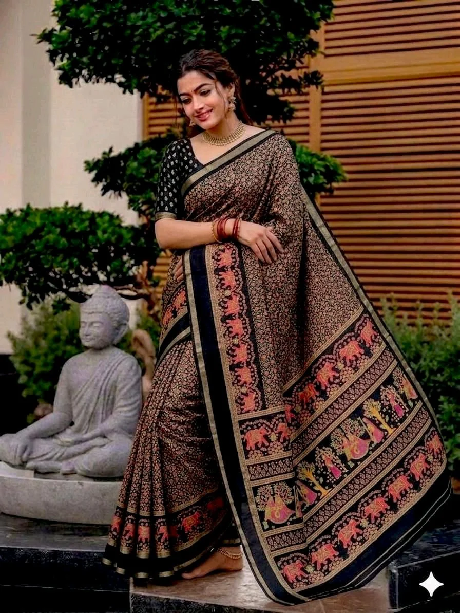 Georgette Sarees thumbnail 6