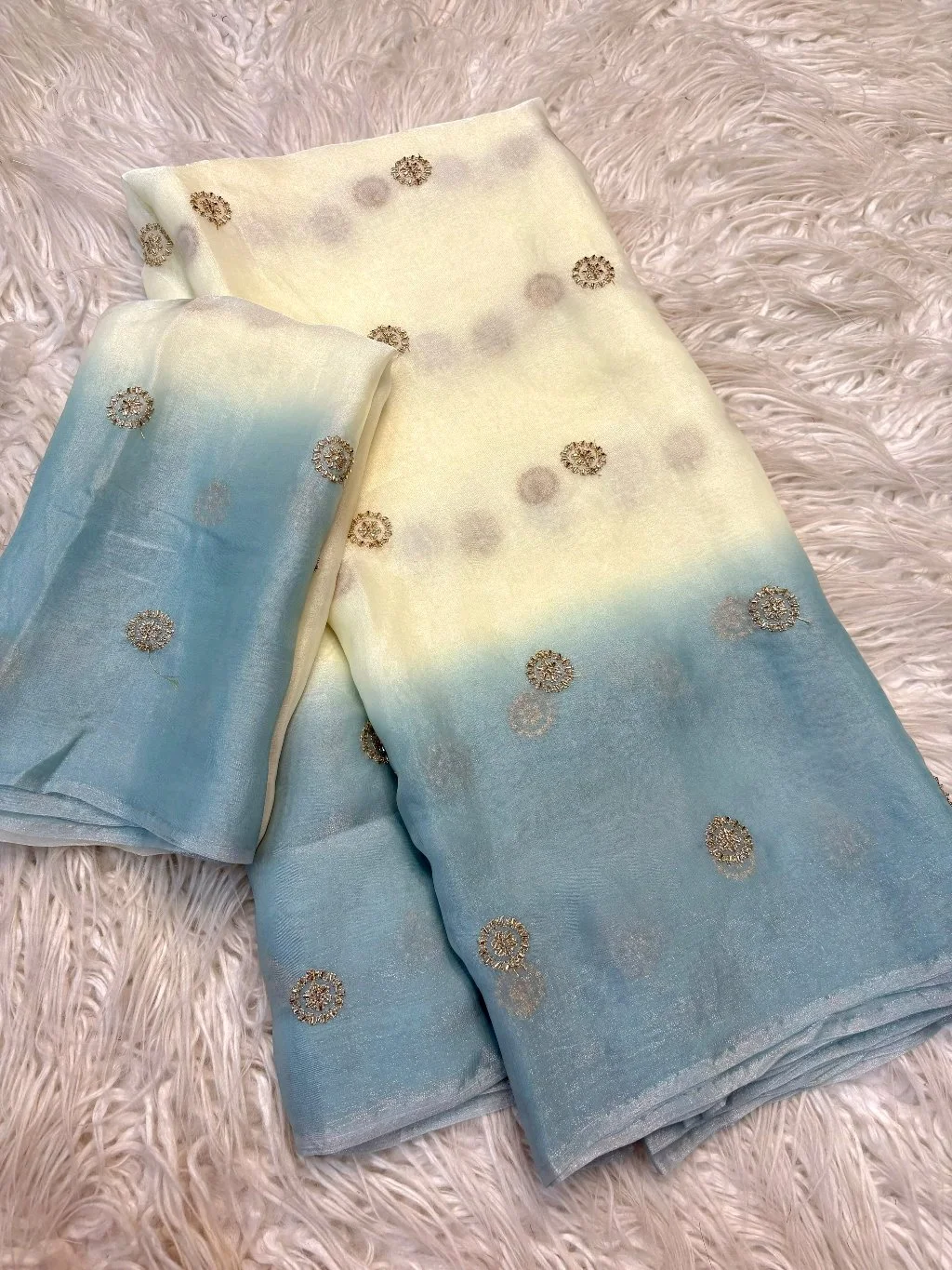 Two Tonefancy Sarees 5