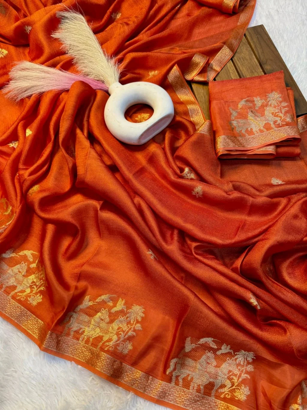 VISCOSE KHADI SAREES thumbnail 3