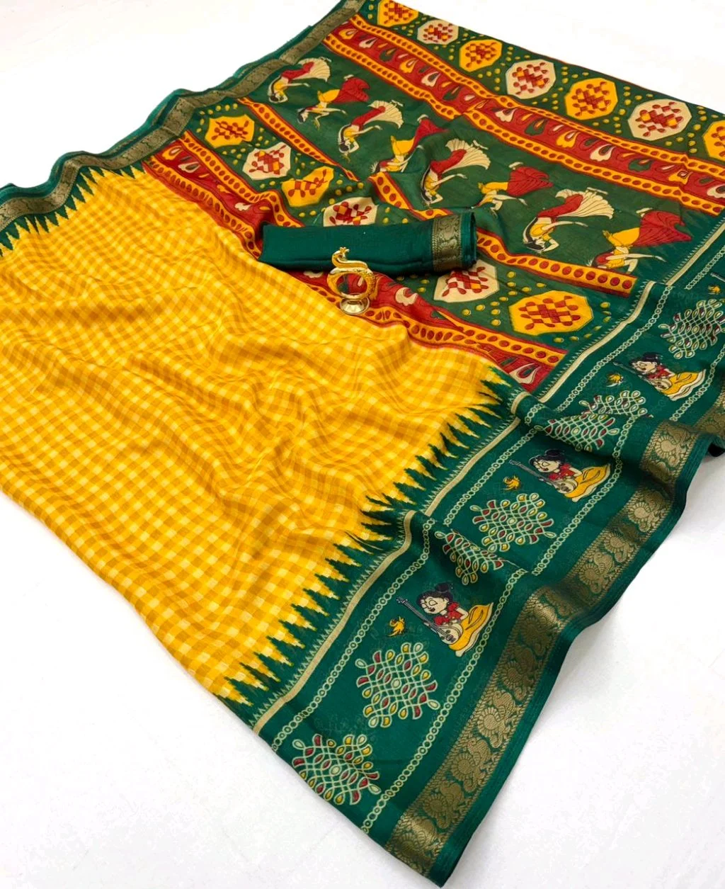 Heavy Dola Sarees thumbnail 10