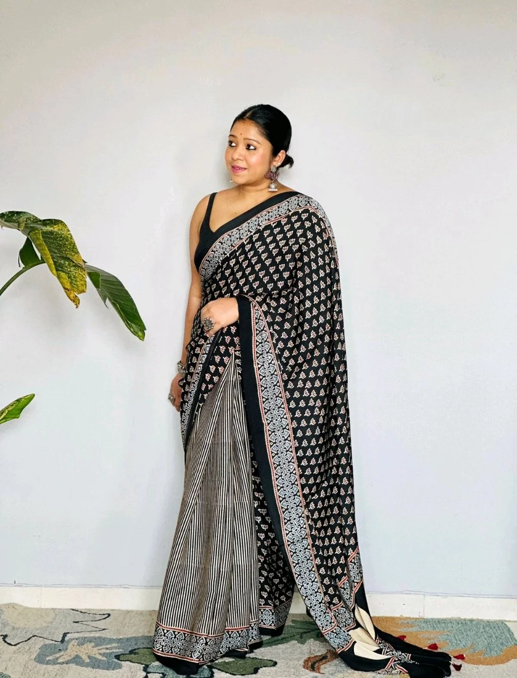 Kalamkari Print Sarees thumbnail 4