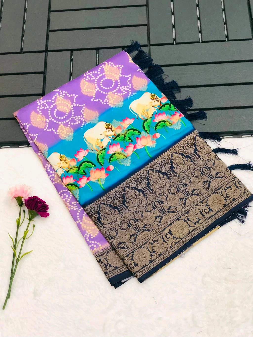 Soft Banarasi Silk Saree 1