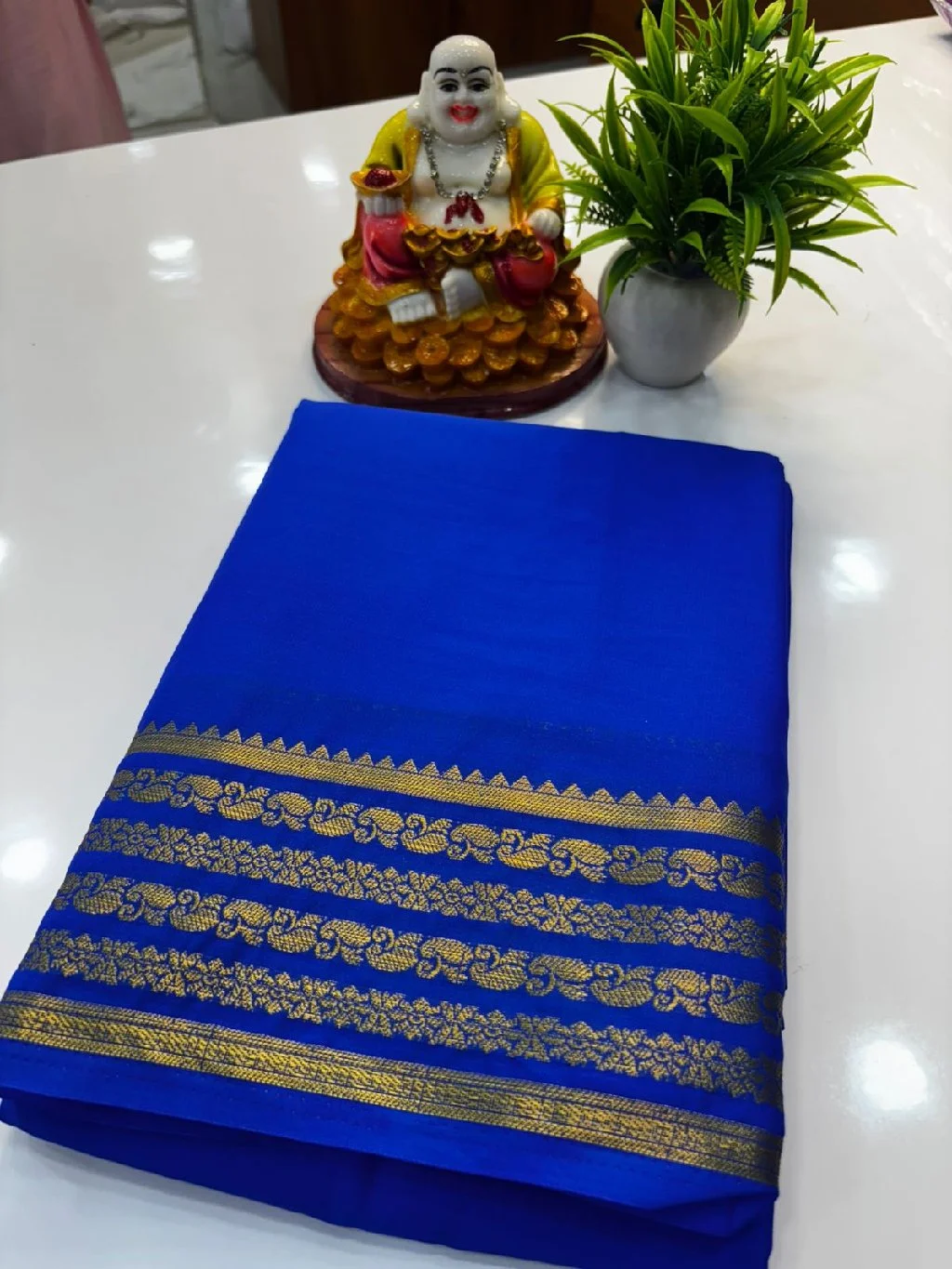 Saree = Mysorecrapesilksaree Price = 849 rs + shipping 3