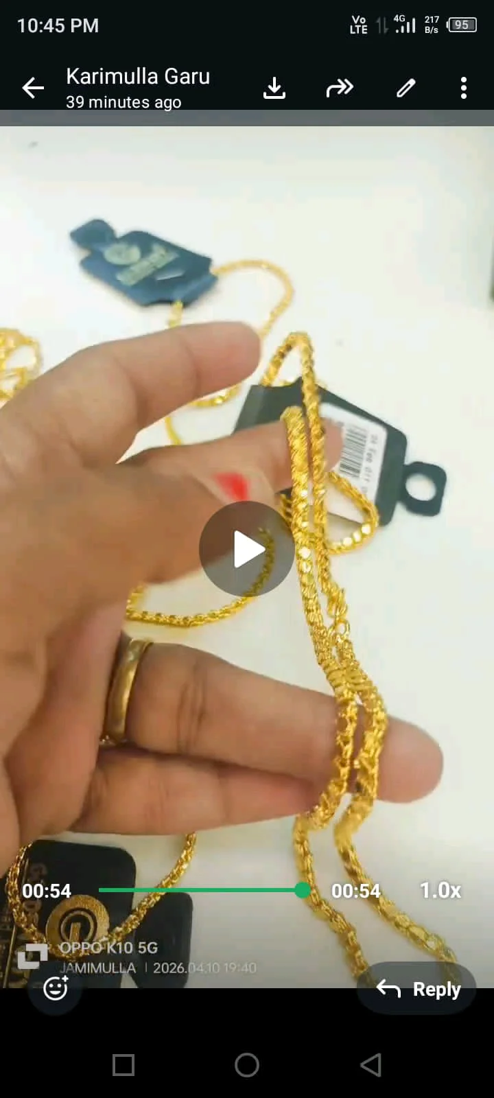 Pure Gold Plated Daily Wear Thaali Chains