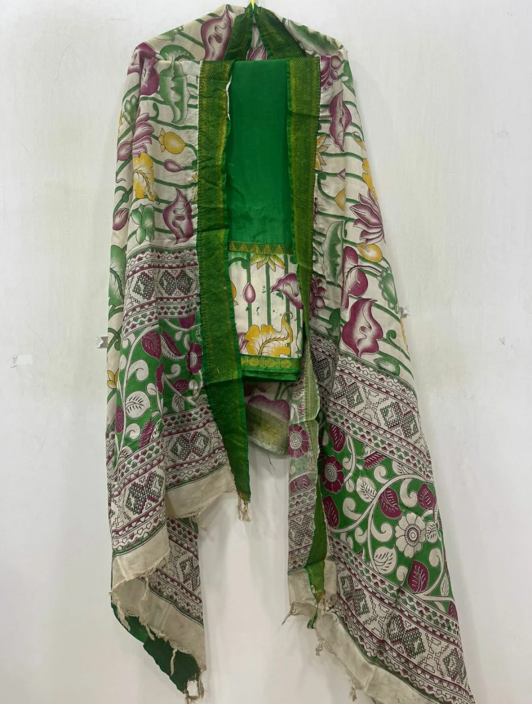 mangalagiri pattu dress meterials 4