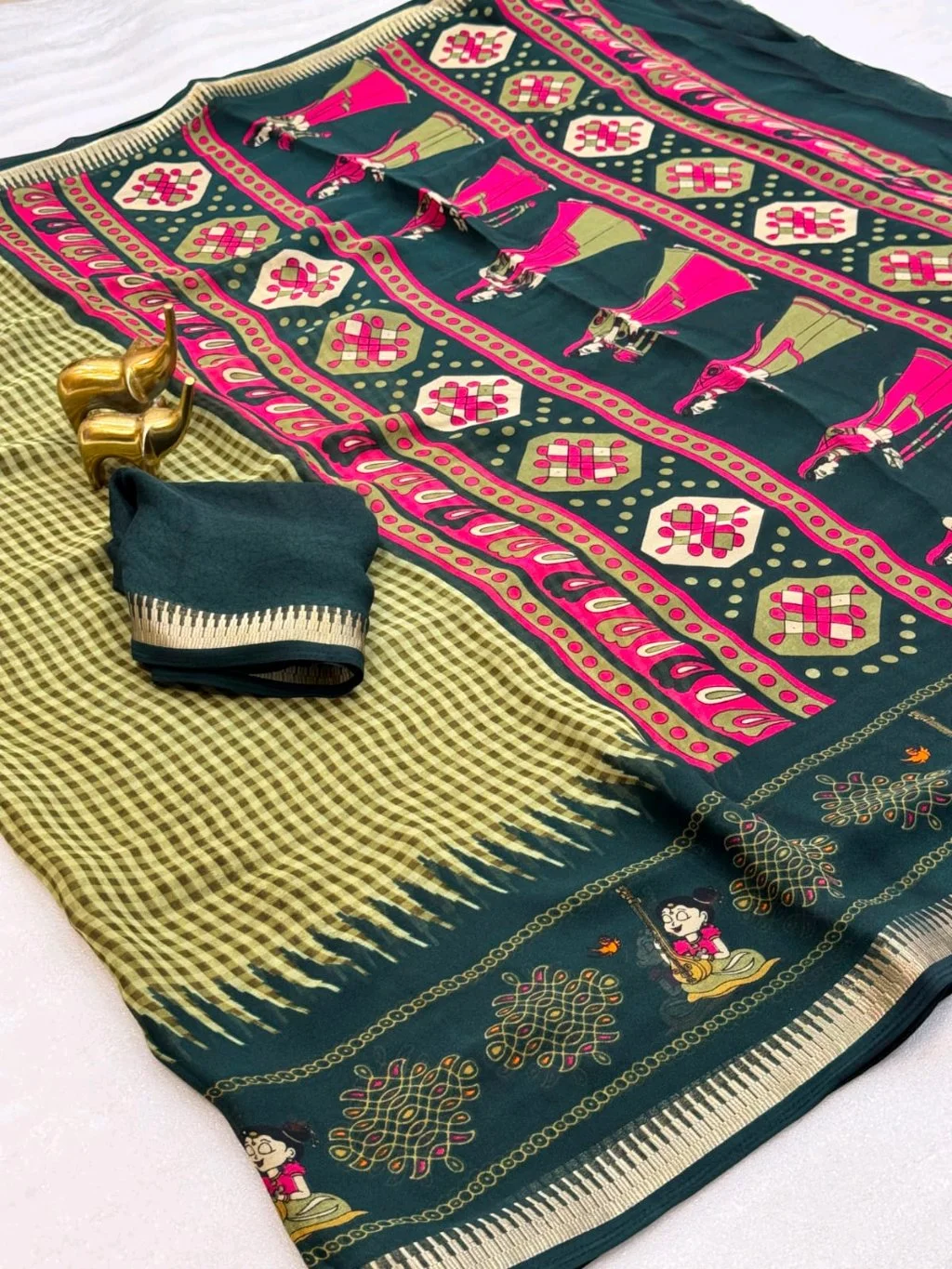 Georgette Silk Sarees 6